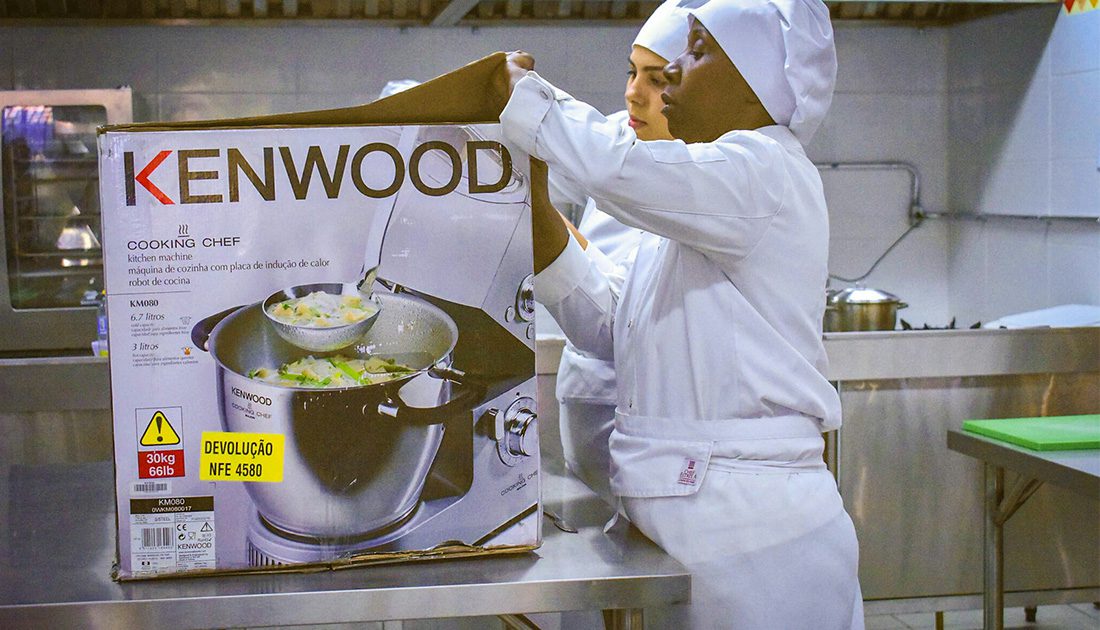 Gastronomia UNISUAM fecha parceria com Kenwood