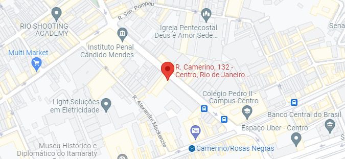 Mapa Unisuam Centro