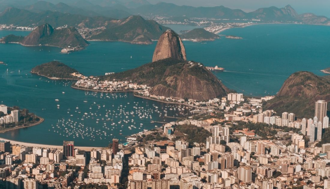 Vista do Rio de Janeiro, completando 460 anos